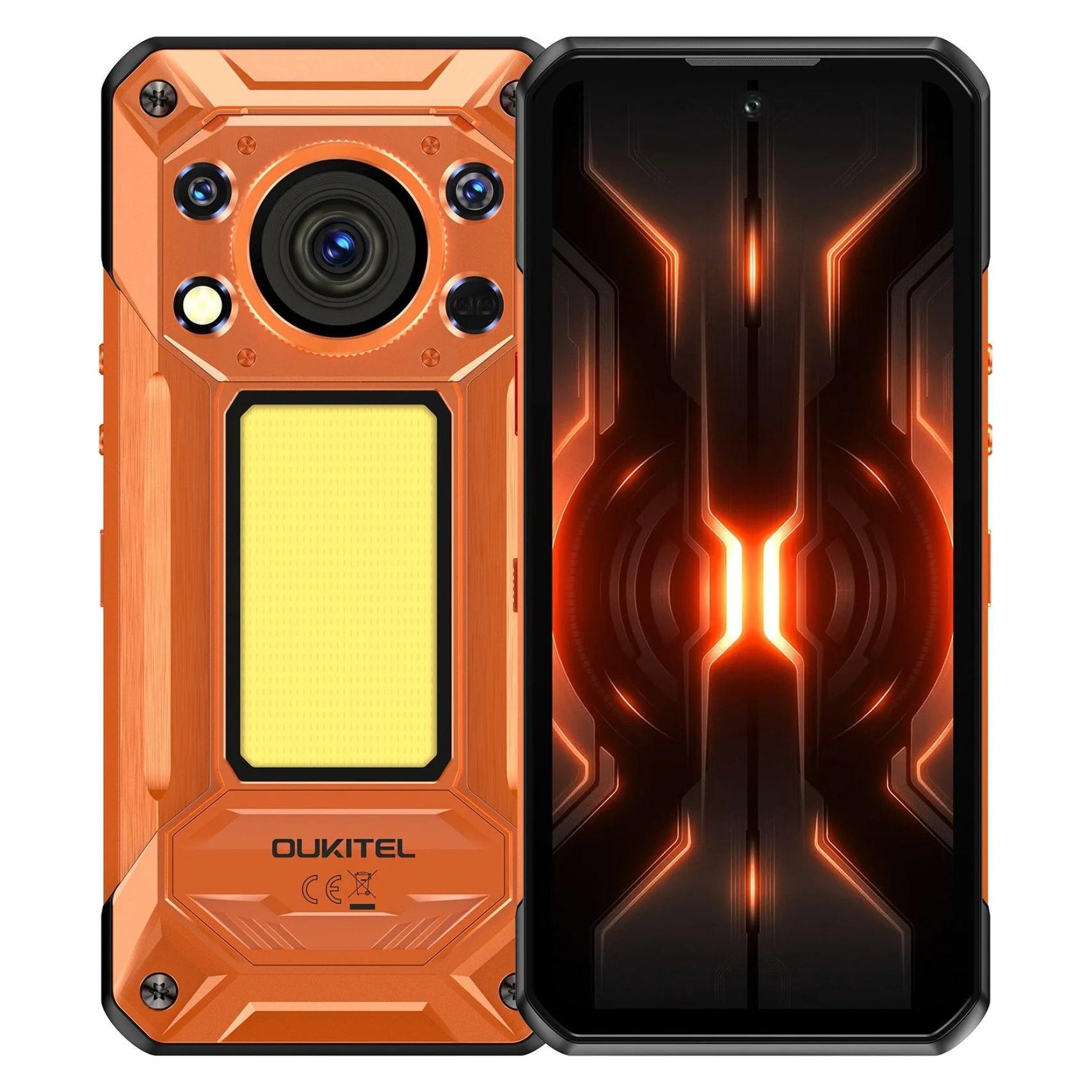 Oukitel Smartphone WP500 Ultra 6.78 12GB/1TB 10000mAh Orange (1000 GB, Orange, 6.78") (OUKITEL)