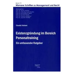 Existenzgründung im Bereich Personaltraining, Fachbücher von Claudia Teichert