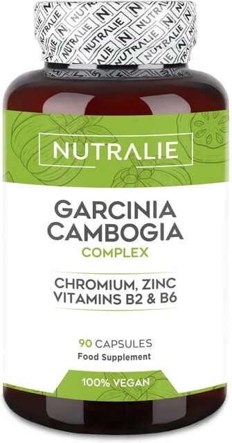 Nutralie Garcinia Cambogia Complex + B2 + B6 Queuma Gorduras 90 Caps