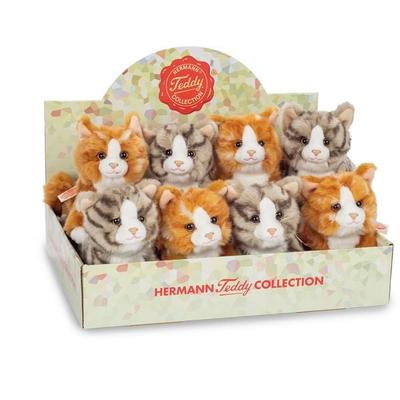 Katzen 2-farbig sortiert 18 cm