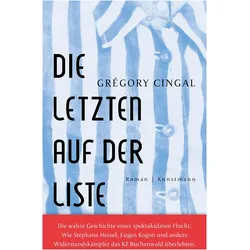 Die letzten auf der Liste, Belletristik von Grégory Cingal