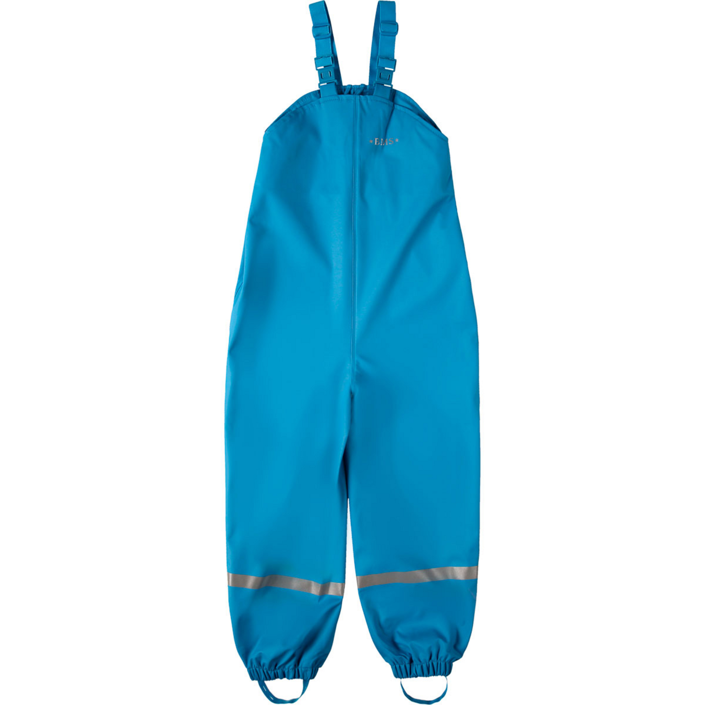 BMS Softskin Matschhose Kinder Hardshellhose & Regenhose blau Größe 80 Lifestyle Winddicht Wasserabweisend