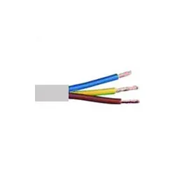 H05VV-F 3G0,75 - PVC-Schlauchleitung, grau, Ring50m
