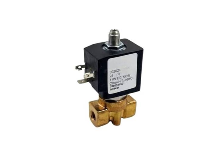 OIDOGDX Kaffeemaschine Magnetventil,Kompatibel Mit GMEHK Zubehör Elektromagnetische Pumpe Dreiwege Magnetventil Wassereinlass(DC 24V)