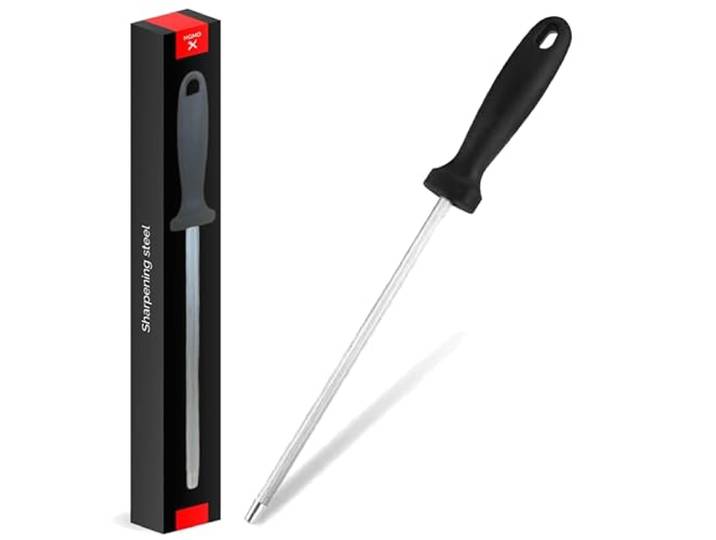 HGMD Aanzetstaal - 23 cm - Messenslijpers - Staal - Slijpstaaf