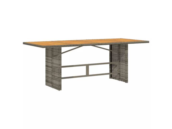 VidaXL - Gartentisch, One Size, Grau