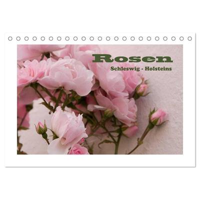 Rosen Schleswig-Holsteins (Tischkalender 2026 DIN A5 quer), CALVENDO Monatskalender