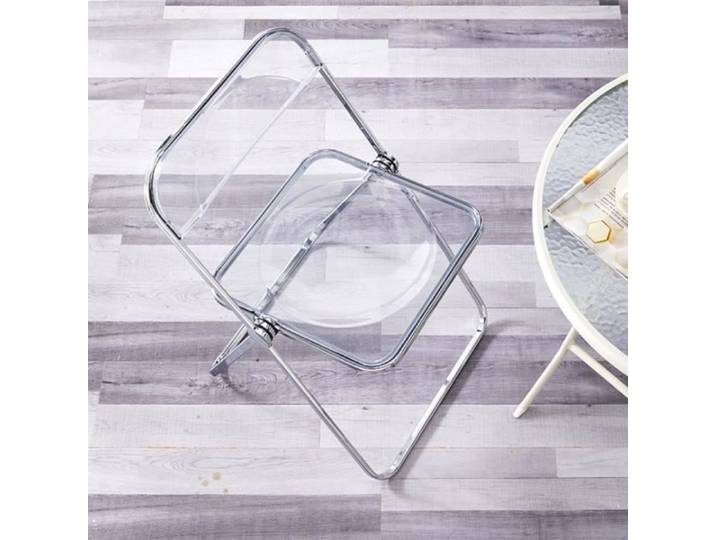 Chaise pliante transparente - XUANYU - Moderne - Acrylique - Pliable