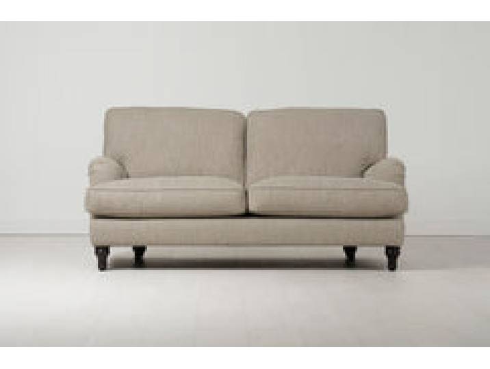 Model 15 2 Seater Sofa, Steingrau