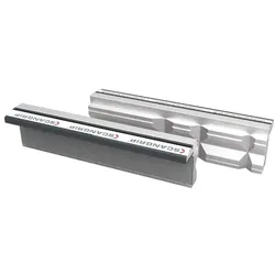 Scangrip, Schraubstock + Zwinge, Magnet-Schraubstockbacken aus Aluminium mit Prismen