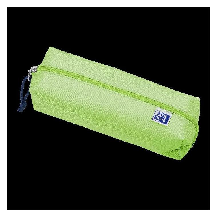 Oxford Schlamper-Etui, Polyester, rechteckig, groá, hellgrn (400169959)