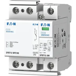 Eaton 158334 Blitzstrom-Überspannungsableiter-Set, TN-S/TT-Set, 1+NPE SPBT12-280-1+NPE-AX