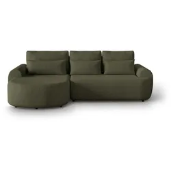 ECKSCHLAFSOFA Olivio L Olivgrün