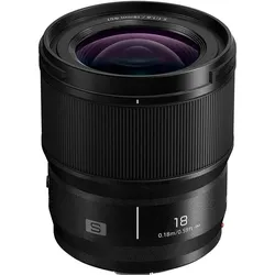 Panasonic Lumix S 18mm f/1.8 (L-Mount, Vollformat), Objektiv, Schwarz