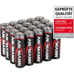 ANS RED 20XAA - Red, Alkaline Batterie, AA (Mignon), 20er-Pack