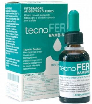 Baldacci Tecnofer Bambini Integratore Di Ferro Gocce 30ml