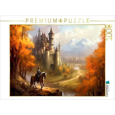 CALVENDO Puzzle Rückkehr im Herbst | 1000 Teile Lege-Größe 64x48cm Foto-Puzzle für glückliche Stunden