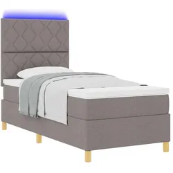 vidaXL, Boxspringbett, Bett (90 x 200 cm)