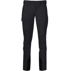 BERGANS Bergans Damen Hose lang W BREHEIMEN SOFTSHELL PANTS, Größe XS in Schwarz Schwarz