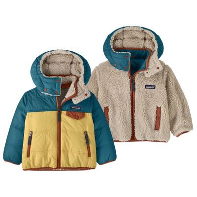 Patagonia - Baby Reversible Tribbles Hoody - Winterjacke Gr 5 Years beige