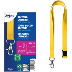 Avery, Informationsschild, Lanyard