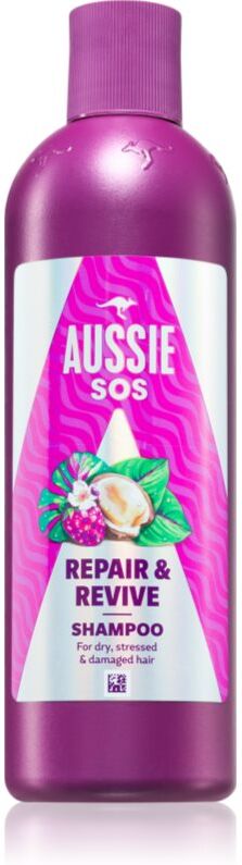Aussie SOS Repair & Revive shampoing nourrissant pour cheveux et cuir chevelu fatigués 300 ml