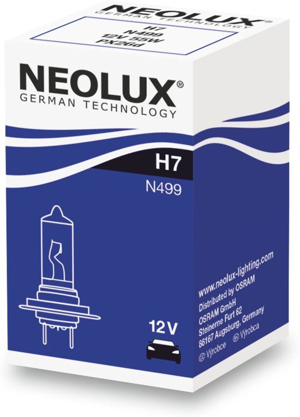 Neolux Lampada alogena H7 12V, 55W, 1 Pezzo