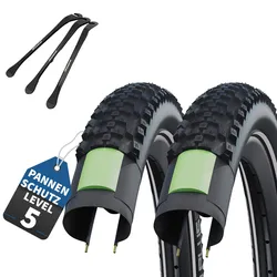 2x Schwalbe Reifen Smart Sam Plus 29 x 2,10"(54-622) Draht Reflex + Reifenheber