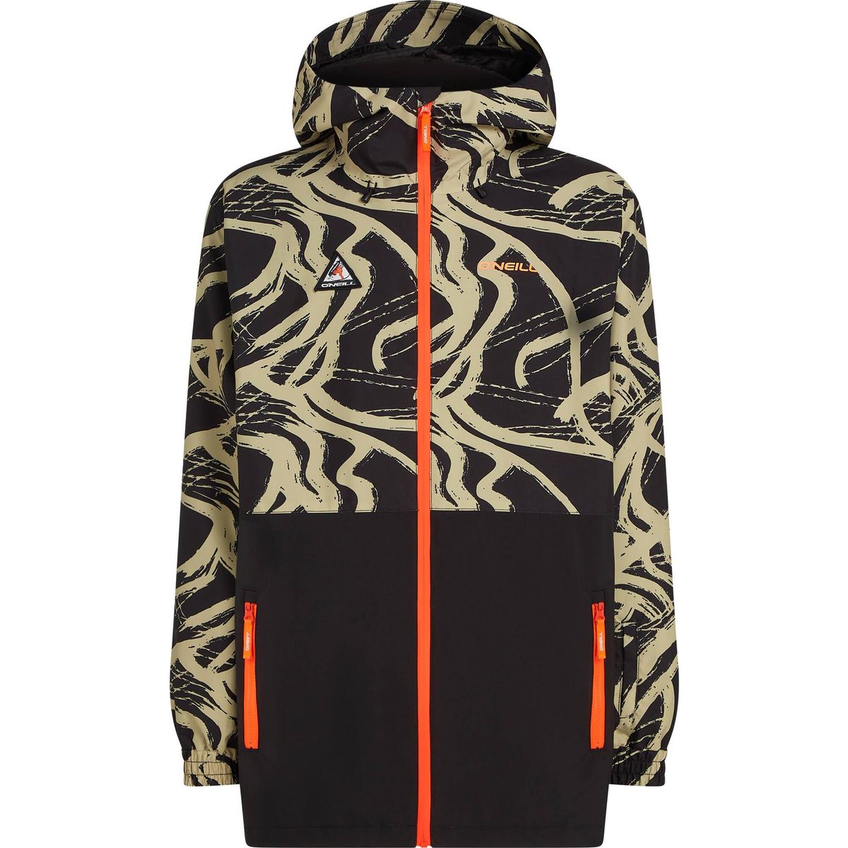 O'Neill Fwc'play Park Snow Jacket beige snowtracks (37565) S 2500165-37565-S