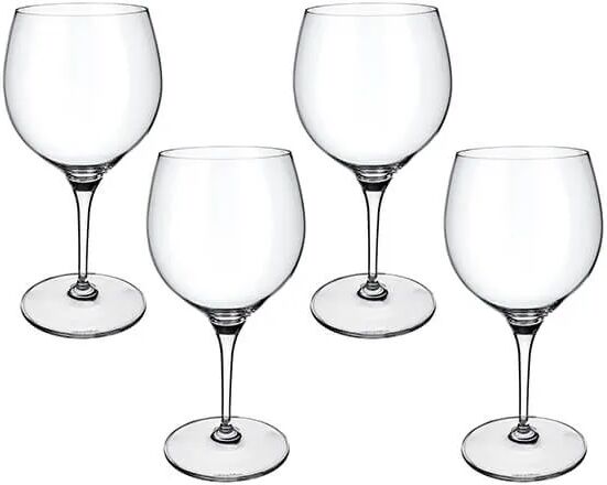 Villeroy & Boch Maxima Set of 4 Burgundy Goblets