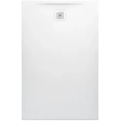 LAUFEN Pro Duschwanne H2129570000001 Marbond Ablauf kurze Seite weiss
