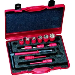 Intercable Tools Basisset T-Schlüssel 3/8Z 1598004