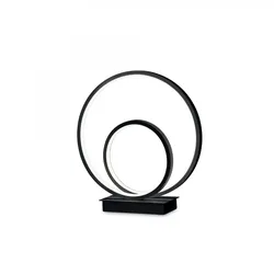 Ideal Lux 269481 LED Tischleuchte Oz 1x30w | 3000lm | 3000k - schwarz