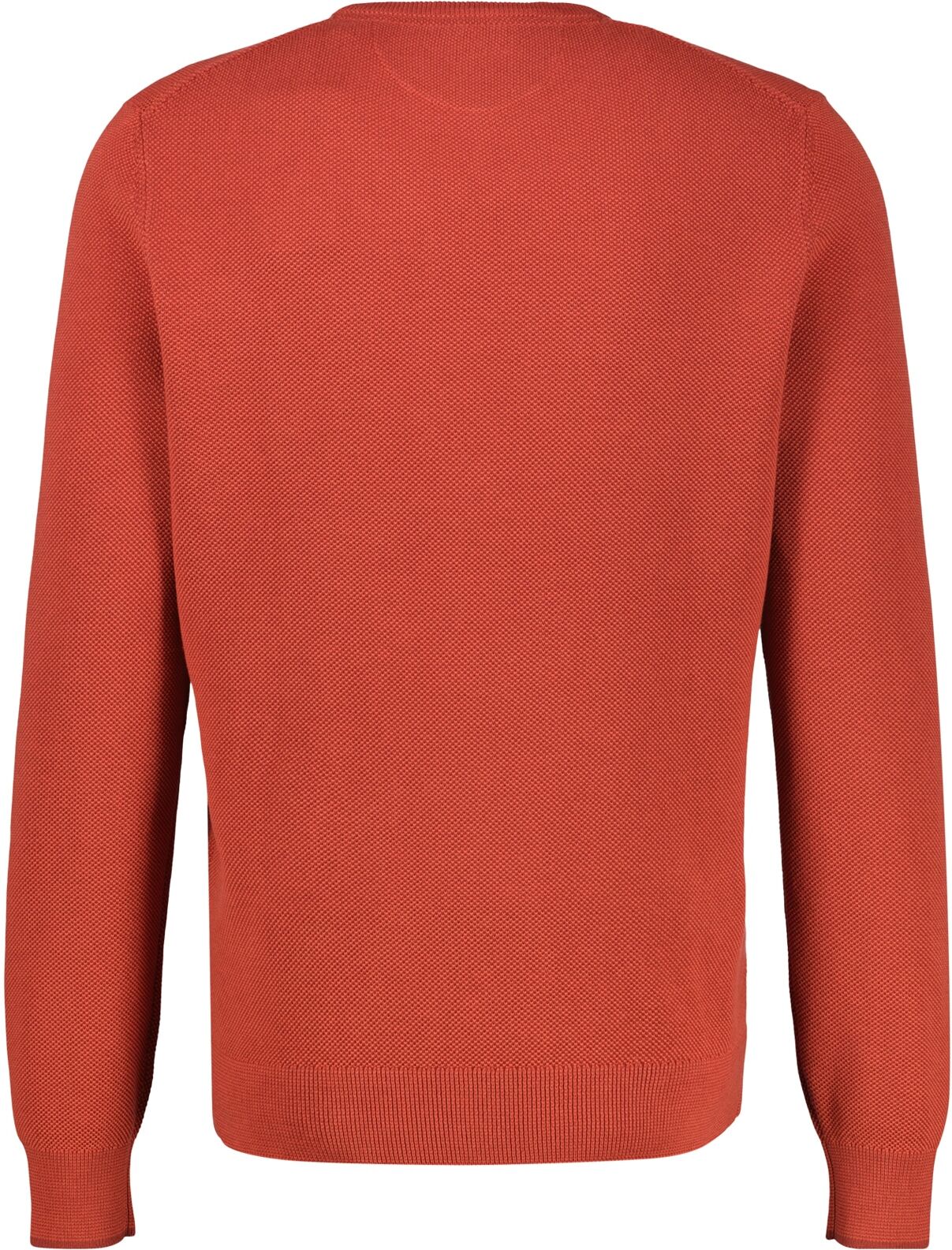Strickpullover LERROS "Leichter Herren Strickpullover", Herren, Gr. XXL, rot (scandinavian rot), 100% Baumwolle, Rundhals, Pullover Strickpullover scandinavian rot XXL