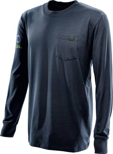 Festool 578389 Longsleeve Kleider-Größe: L Dunkelblau, Grün