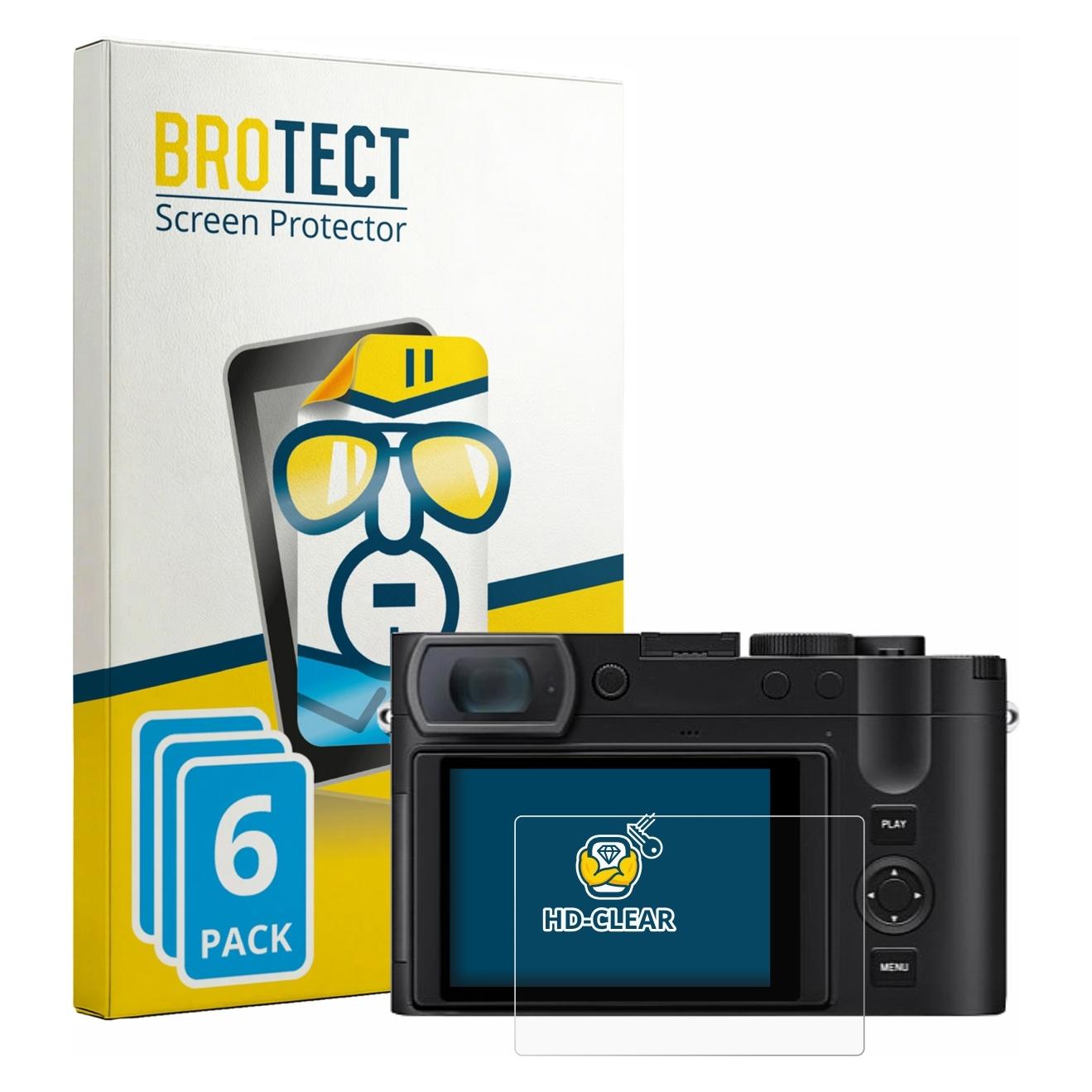 Brotect Schutzfolie für Leica Q3 Monochrom Displayschutz Displayschutzfolie Folie Klar Transparent (4264201)
