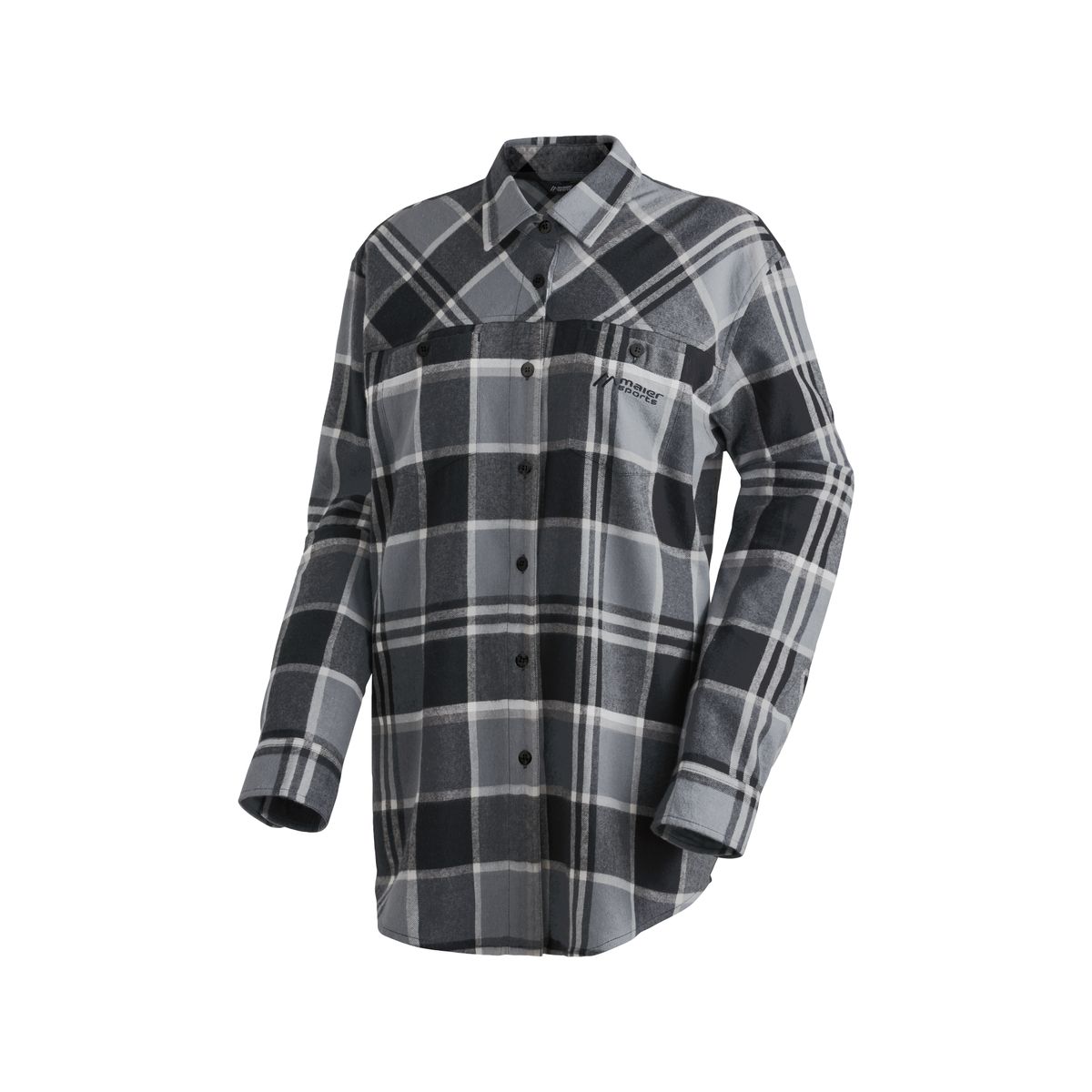 Maier Sports Predeal 2.0 Women grey check (M20341) 48 3005795-M20341-48