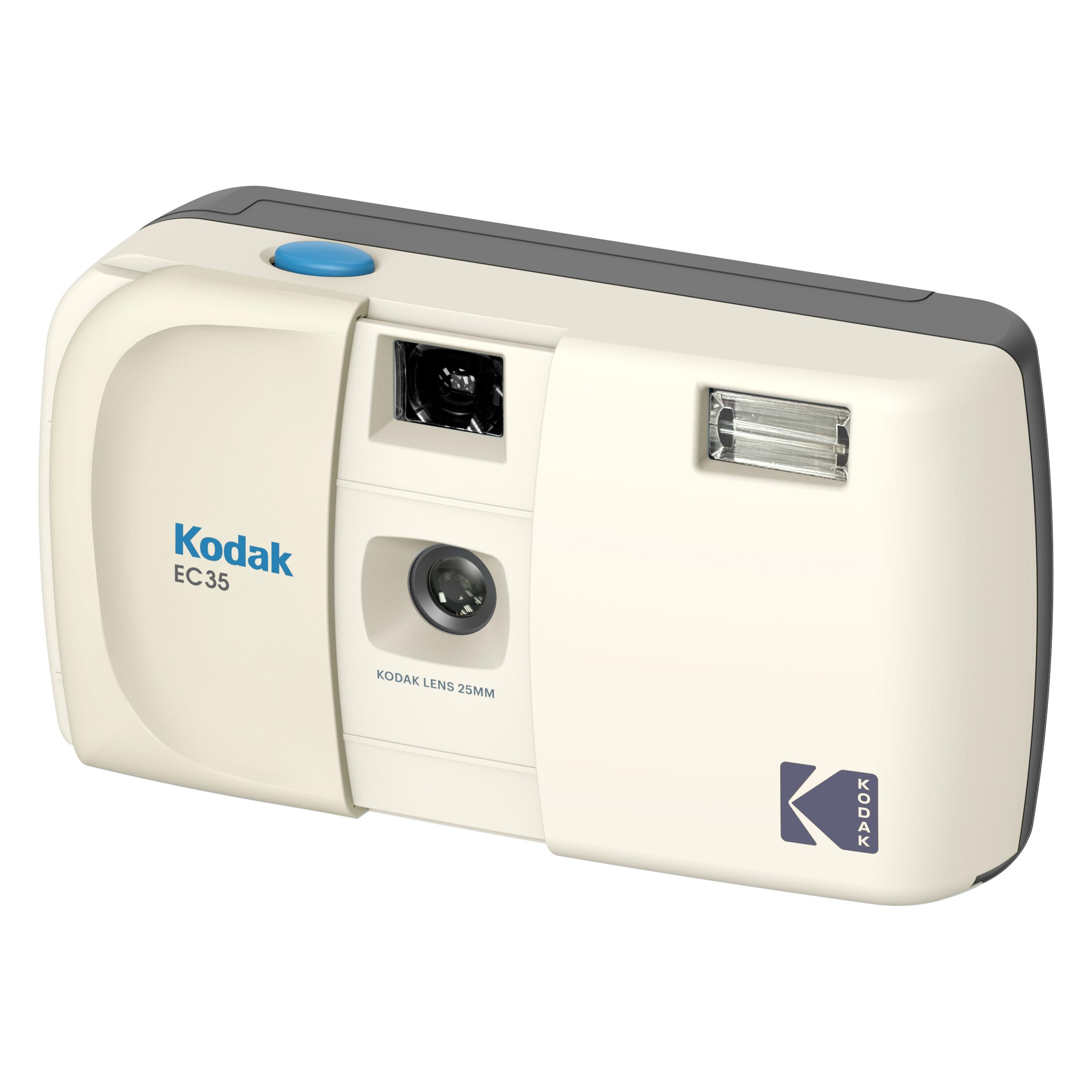 Kodak EC35 Film Camera (Vanilla White) + Ultra Max 24 Exp (RK0709)