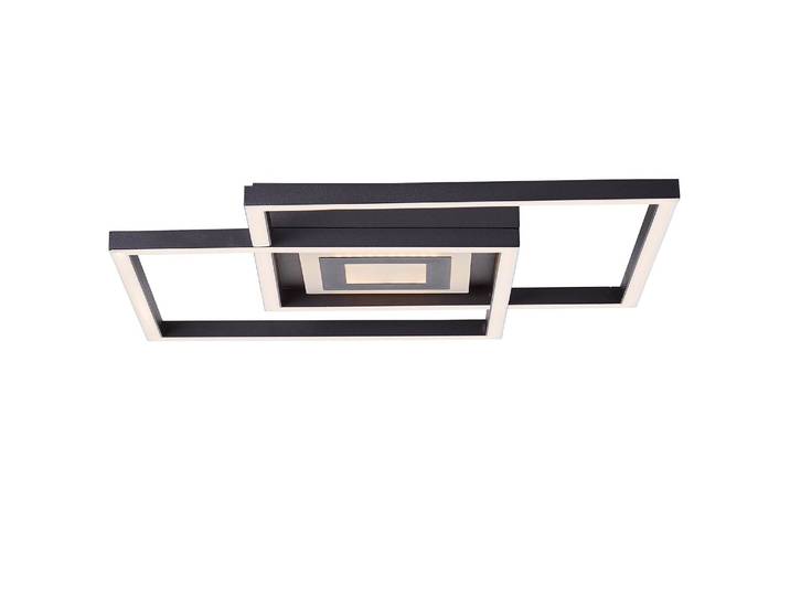 LED-Deckenleuchte Metis III 30 x 7 x 40cm Schwarz Kunststoffart: Polypropylen Material: Metall, Kunststoff Metallart: Aluminium, Eisen