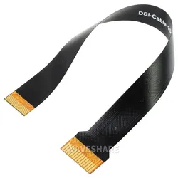 Waveshare DSI FFC Flachkabel, 22Pin auf 15Pin, EMI-Abschirmung, stabilere Signalübertragung, 15cm
