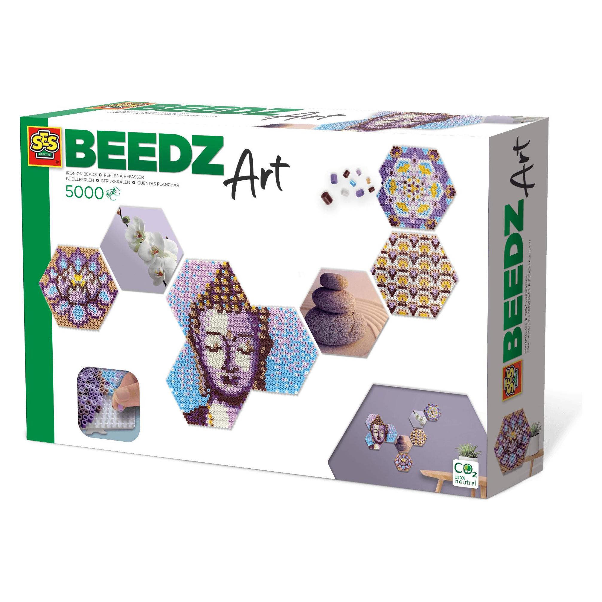 Ses Beedz Art - Hex tiles Zen (06024)