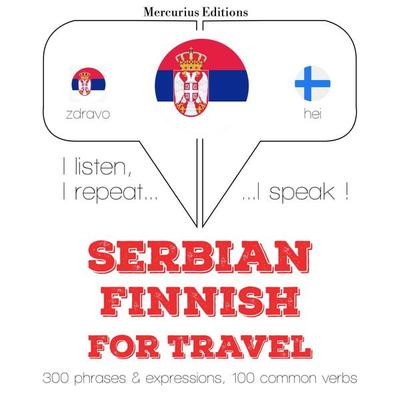 Travel words and phrases in Finnish - JM Gardner, Audio, 9782821140776