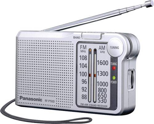 Panasonic RF-P150DEG Taschenradio UKW Silber