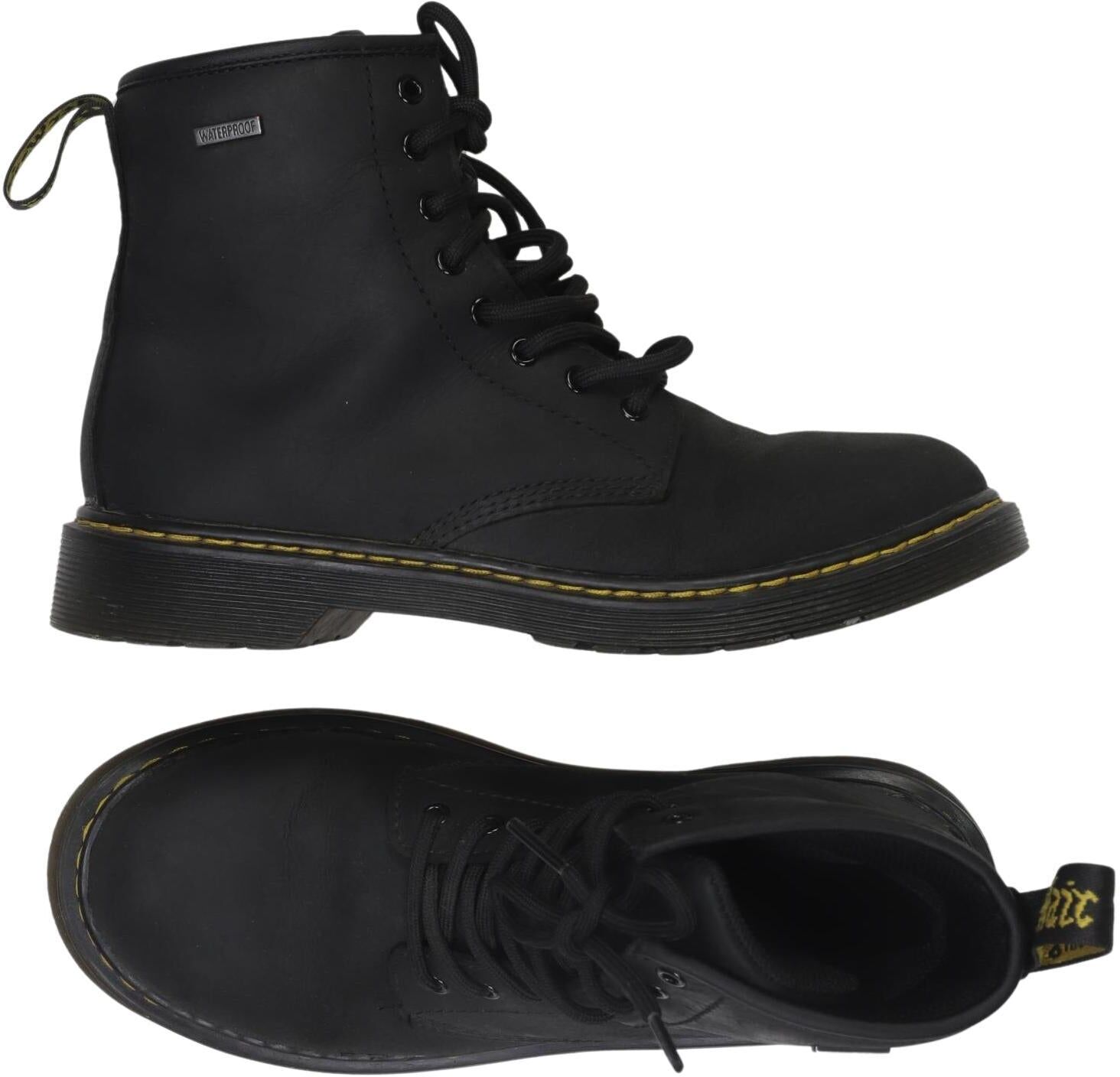 Dr. Martens Mädchen Kinderschuh, Schwarz, Gr. EU 36, kein / Etikett - Second Hand