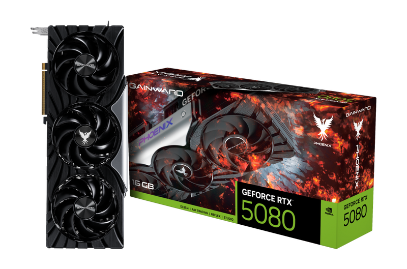 Gainward GeForce RTX 5080 Phoenix V1, 16384 MB GDDR7
