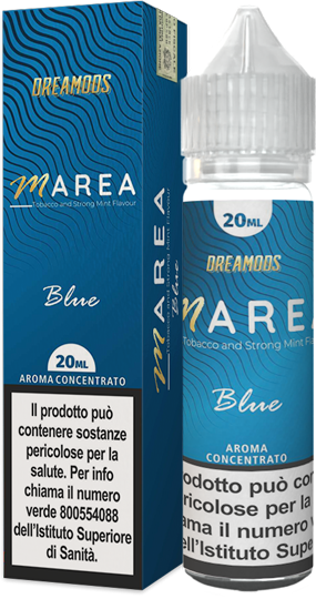 Dreamods Marea Blue Liquido Shot 20ml Tabacco Mentolo Menta