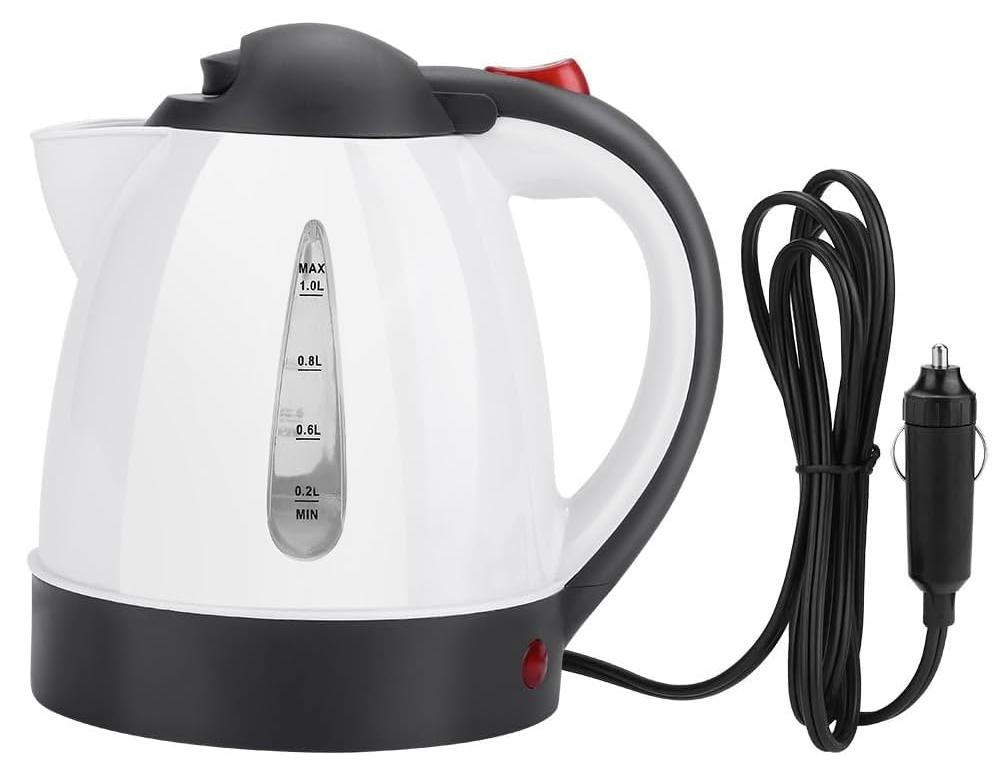 Dripio 24V reisfornuis met 1000 ml capaciteit en sigarettenaanstekeradapter