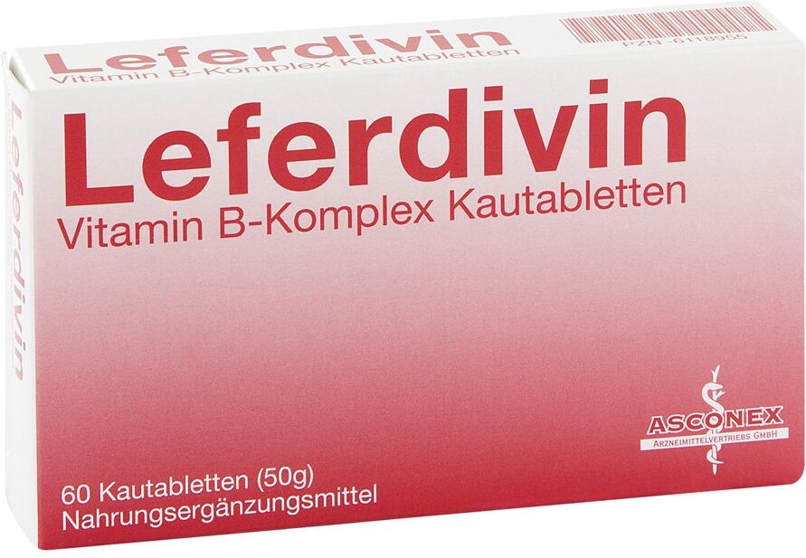 Leferdivin Vitamin B Komplex Kautablette 60stk