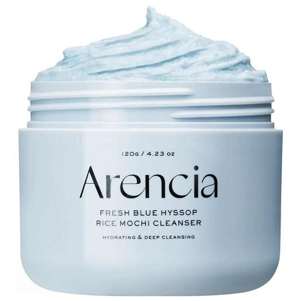 Arencia Blue Hyssop Rice Mochi Face Cleanser 120g