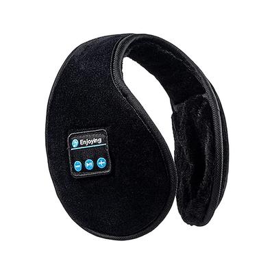 Bluetooth Ohrenschutz Kopfhörer Unisex Zusammenklappbare Ohrenwärmer Bluetooth 4.2 Drahtlose Musik-Ohrenschutz-Headsets mit Mikrofon für Winter Outdoor Valentinstagsgeschenk
